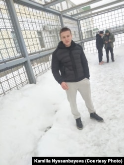 Kiril Nisanbajev u centru za pritvor migranata u Čeljabinsku, Rusija, 2024. godine