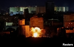 Российский удар по Киеву в ночь на 23 июня