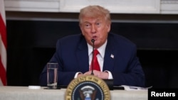 ტრამპმა არ გამორიცხა დიპლომატიური ძალისხმევის ჩავარდნის შემთხვევაში სამხედრო მოქმედების განხორციელება ირანის ბირთვული ობიექტების წინააღმდეგ.