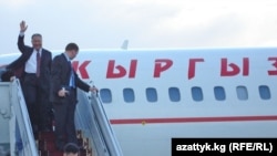 Курманбек Бакиев вернулся из Германии, 2008