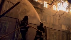 'Large-Scale' Russian Drone Strike Hits Odesa