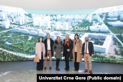 Delegacija Univerziteta Crne Gore prilikom posjete kompaniji Alibaba cloud