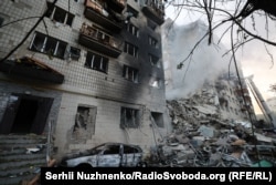 Наслідки російської атаки на Київ. 17 червня 2025 року