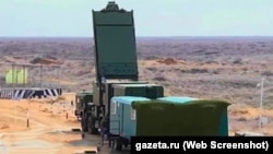 Російська радіолокаційна станція 98Л6 «Єнісєй». Скриншот із сайту www.gazeta.ru