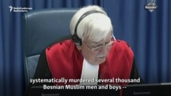 Hague Tribunal Restates: 'Genocide' Committed In Srebrenica