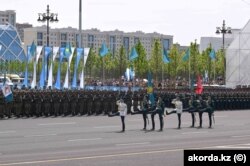 Астанадағы әскери шеру. 7 мамыр 2025 жыл.