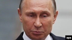 Володимир Путін під час «прямої лінії», 15 червня 2017 року