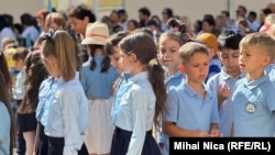 Început de an școlar în București. Imagine de arhivă.