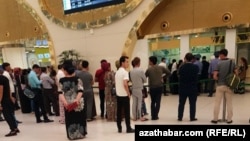 Aşgabat aeroporty. 2019.