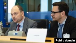 Володимир Кара-Мурза (л) та Ілля Яшин у Європарламенті, фото ілюстративне