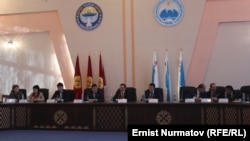 Заседание горкенеша Оша. 8 января 2014 года