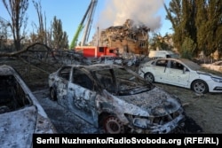 На місці російського удару. Київ, 28 серпня 2025 року