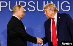 ვლადმირ პუტინი და დონალდ ტრამპი