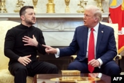 Емоційна розмова Трампа і Зеленського у Білому домі. Вашингтон, США. 28 лютого 2025 року