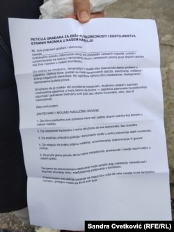 Tekst peticije koju stanovnica Kragujevca planira pokrenuti kao znak podrške stranim radnicima