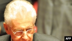 Former EU commissioner Mario Monti (pictured) is regarded as a leading candidate to take over as prime minister after Silvio Berlusconi's departure.