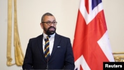 جیمز کلورلی وزیر خارجۀ بریتانیا