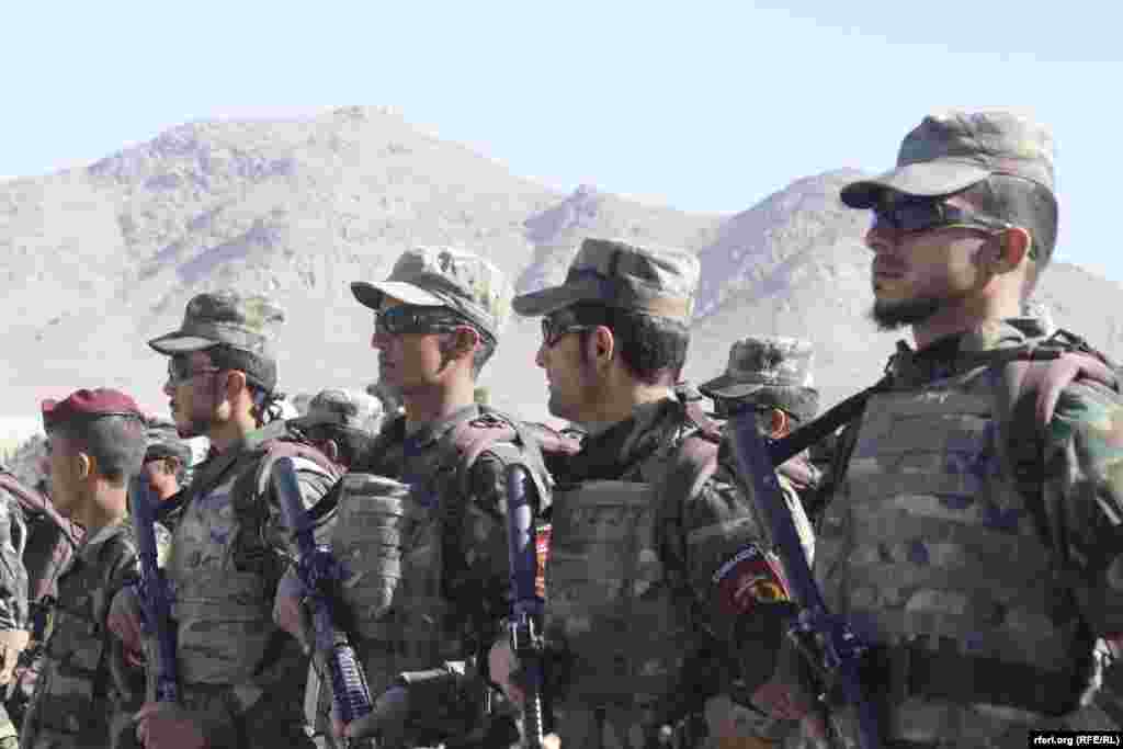 نیرو های خاص هنگام آماده&zwnj;گی برای تعلیمات