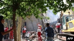 د ایران د ویجاړو شویو سیمو یو انځور 