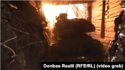 152 мм гармата 2С3 «Акація» веде вогонь по російських позиціях на півночі Харківської області