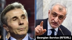 ბიძინა ივანიშვილი და მამაუკა ხაზარაძე