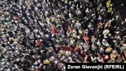 "16 minuta tišine" u Beogradu, 1. oktobar 2025. 