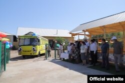 Открытие детского сада «Аклвой» в Хиве.