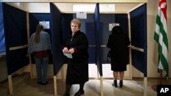 2020 წლის ე.წ. საპრეზიდენტო არჩევნები ოკუპირებულ სოხუმში (საილუსტრაციო ფოტო)