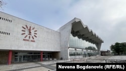 Železnička stanica u Novom Sadu šest meseci nakon nesreće, 25. aprila 2025.
