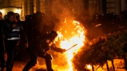 VIDEO Violențe la protestul din fața sediului BEC, 9 martie 2025