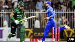 په شارجه کې د افغانستان او پاکستان مسابقه