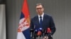 Predsednik Srbije Aleksandar Vučić 