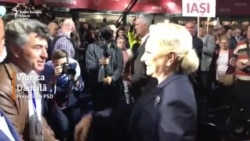 Video. Intrarea Vioricăi Dăncilă la Romexpo