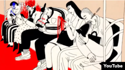 Фрагмент из работы "Аниматоры против войны"