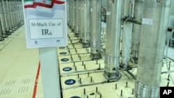 Instalațiile centralei nucleare de la Natanz (Iran) fotografiate în 2019. Iranul susține că întregul său program nuclear este pașnic.