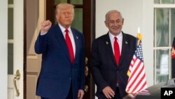 D.Tramp və B.Netanyahu