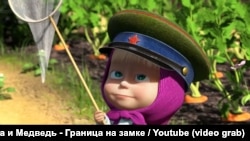 Маша з російського мультфільму «Маша та Ведмідь»