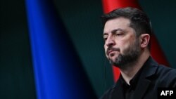 უკრაინის პრეზიდენტი ვოლოდიმირ ზელენსკი. ანკარა, 19 ნოემბერი, 2025.