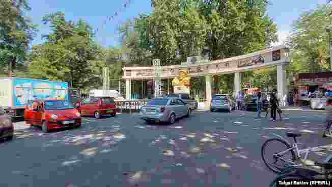 KYRGYZSTAN - Jalal-Abad - the old and present city of Jalal-Abad  - Jalal-Abad city in 2021