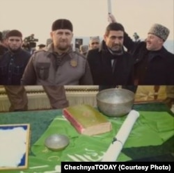 2014 йил 13 октябрида Чеченистон президенти матбуот хизмати Ботир Раҳимов Рамзан Қодировга Муҳаммад пайғамбарнинг икки косаси ва бир мўйини совға қилганини ëзган.