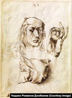 Дюрер. Автопортрет.1493 рік