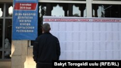 Парламенттик шайлоо. 15-октябрь, 2020-жыл. Иллюстрациялык сүрөт.