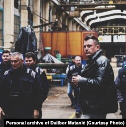 Redatelj Dalibor Matanić sa ekipom na snimanju serije "Područje bez signala"