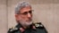 The newly appointed commander of the Quds Force of the Islamic Revolutionary Guard Corps, Ismail Qaani, attends a mourning ceremony for Major General Qasem Soleimani in Tehran on January 9.