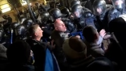 Protests Erupt In Bucharest As Far-Right Politician Georgescu’s Presidential Bid Rejected