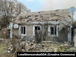 Urmările atacului de la Herson din 24 octombrie 2025.