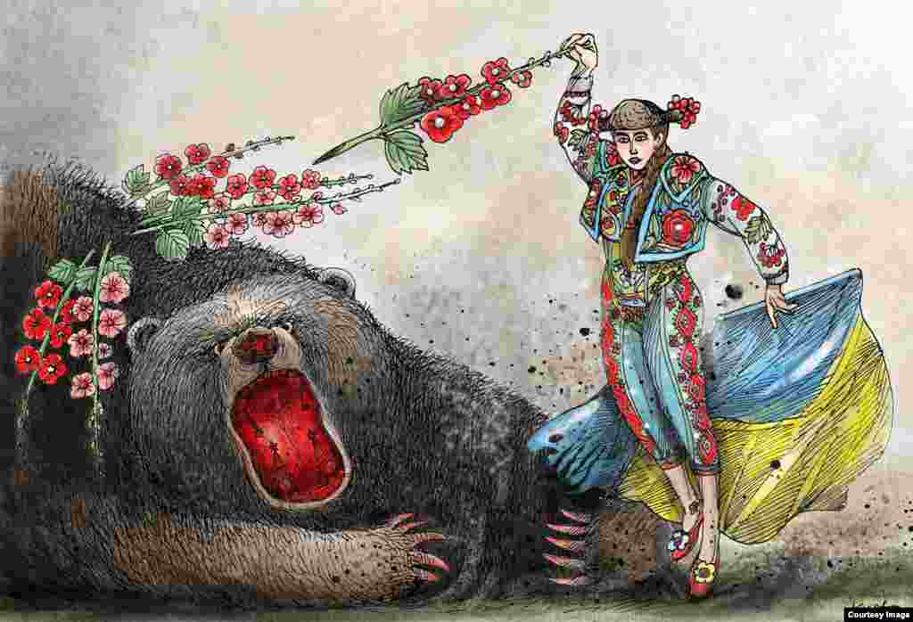 Автор:&nbsp;Oleksy Kustovsky (www.cartoonmovement.com/p/7733) Інтерв'ю з карикатуристом 