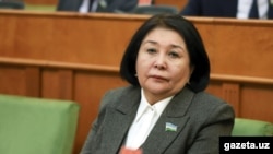Жогорку соттун төрагасынын биринчи орун басары Робахон Махмудова.