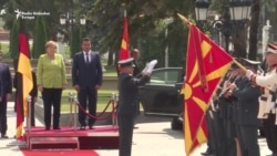 Angela Merkel u Skoplju