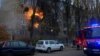 Bloc de locuințe la Kiev bombardat de ruși, 15 noiembrie 2022